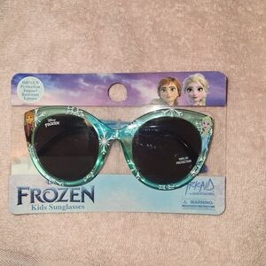 New Disney Frozen Kids Sunglasses - Blue and White With UV Protrction